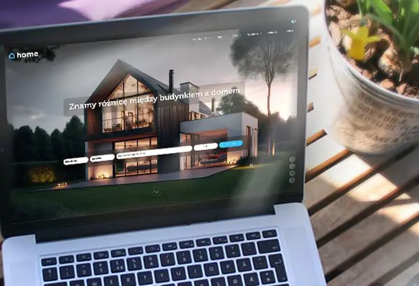 Realizacja strony WWW — Home Estate