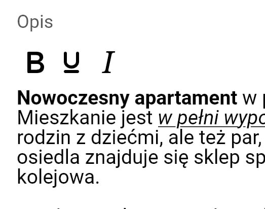 Wyróżniaj swoje oferty i zwróć uwagę Klientów – nowy edytor opisów nieruchomości