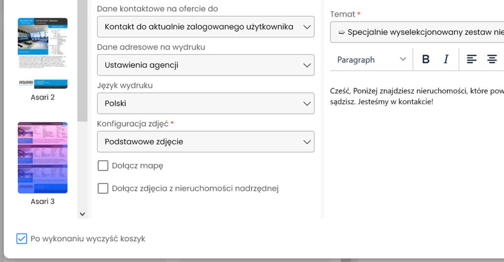 ASARI wyczyści Koszyk za Ciebie! – wygodna nowa funkcja