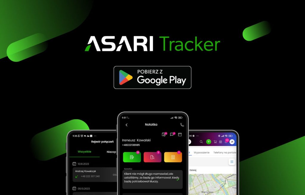 ASARI Tracker od teraz w Google Play – nowy rozdział dla wygody i bezpieczeństwa